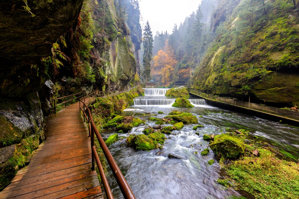 Park Narodowy Saskiej Szwajcariij Saxon Switzerland National Park